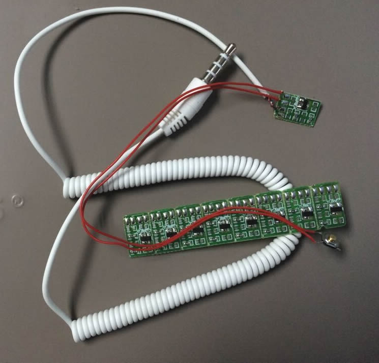 自拍杆线控方案,自拍神器自拍杆专用PCBA板键一体PCB,第1张 自拍杆线控方案,自拍神器自拍杆专用PCBA板键一体PCB,第1张